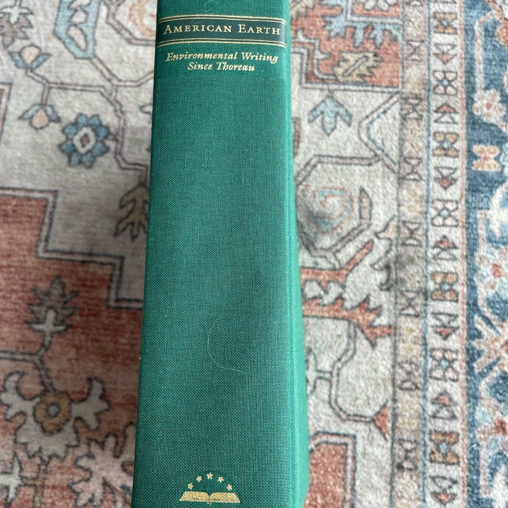 American Earth:Environmental Writing Since Thoreau